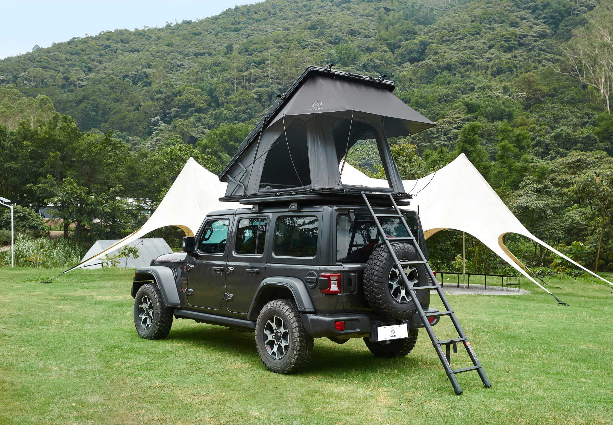 Tente de toit KP19PRO avec auvent