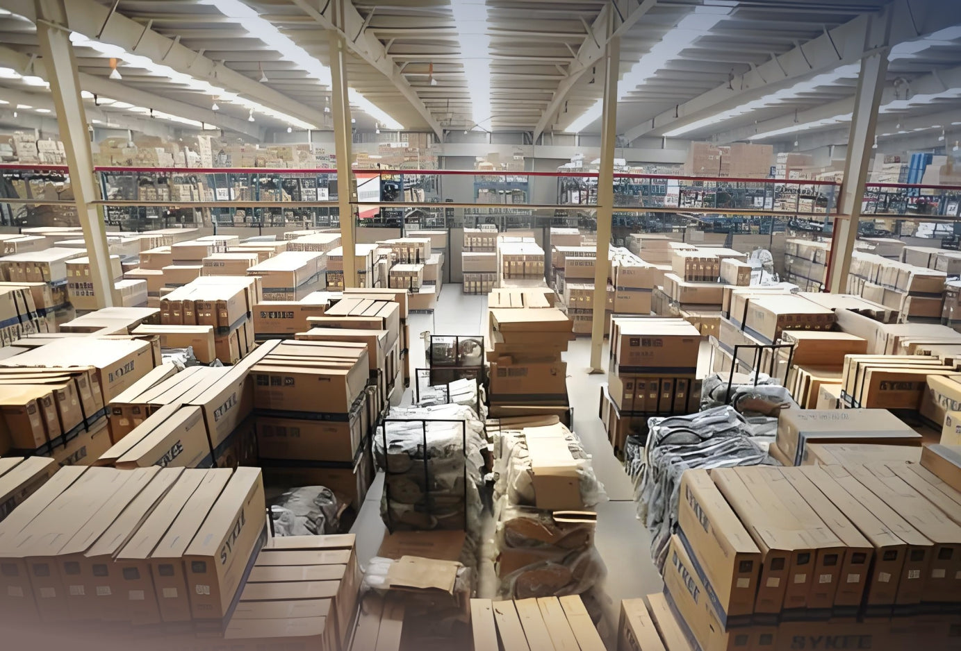 Photo de l'entrepôt européen de KAILOP